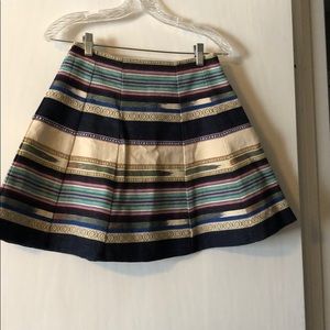 Anthropologie mini skirt